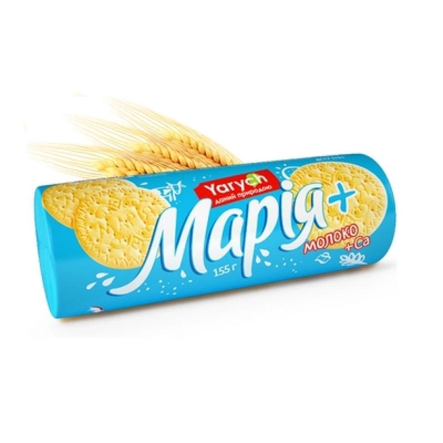 Печиво Ярич Марія з молоком і Са 155 г 12120