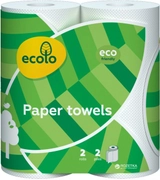 Рушник папер. Ecolo 2-х шар. (2 шт)