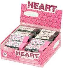 Гумка асорті M&G Color Heart AXP963HF