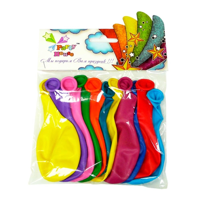 Набір кульки 10 дюймів пастель асорті, 11 шт