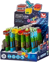 Ручка гелева пиши-стирай Школярик Pixel One синя 201023007-UA