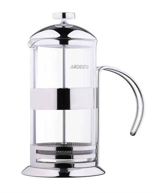 Френч-прес Ardesto Gemini Asti 350 мл нержавіюча сталь скло AR1935AFP