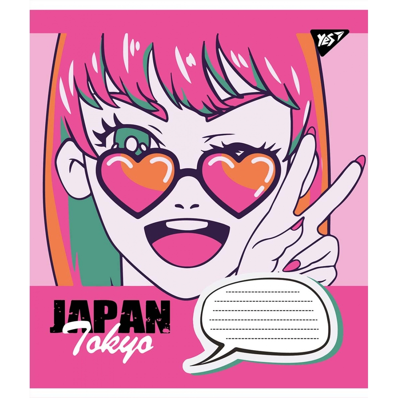 Зошит 24 аркуша клітинка YES Japan Tokyo 766372