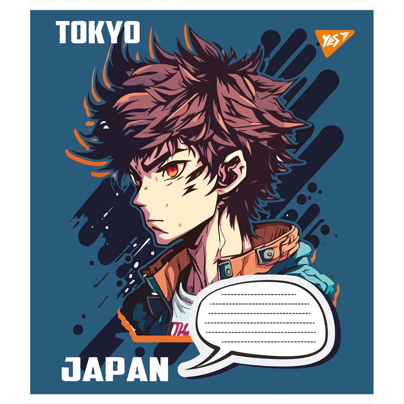 Зошит 24 аркуша клітинка YES Japan Tokyo 766372