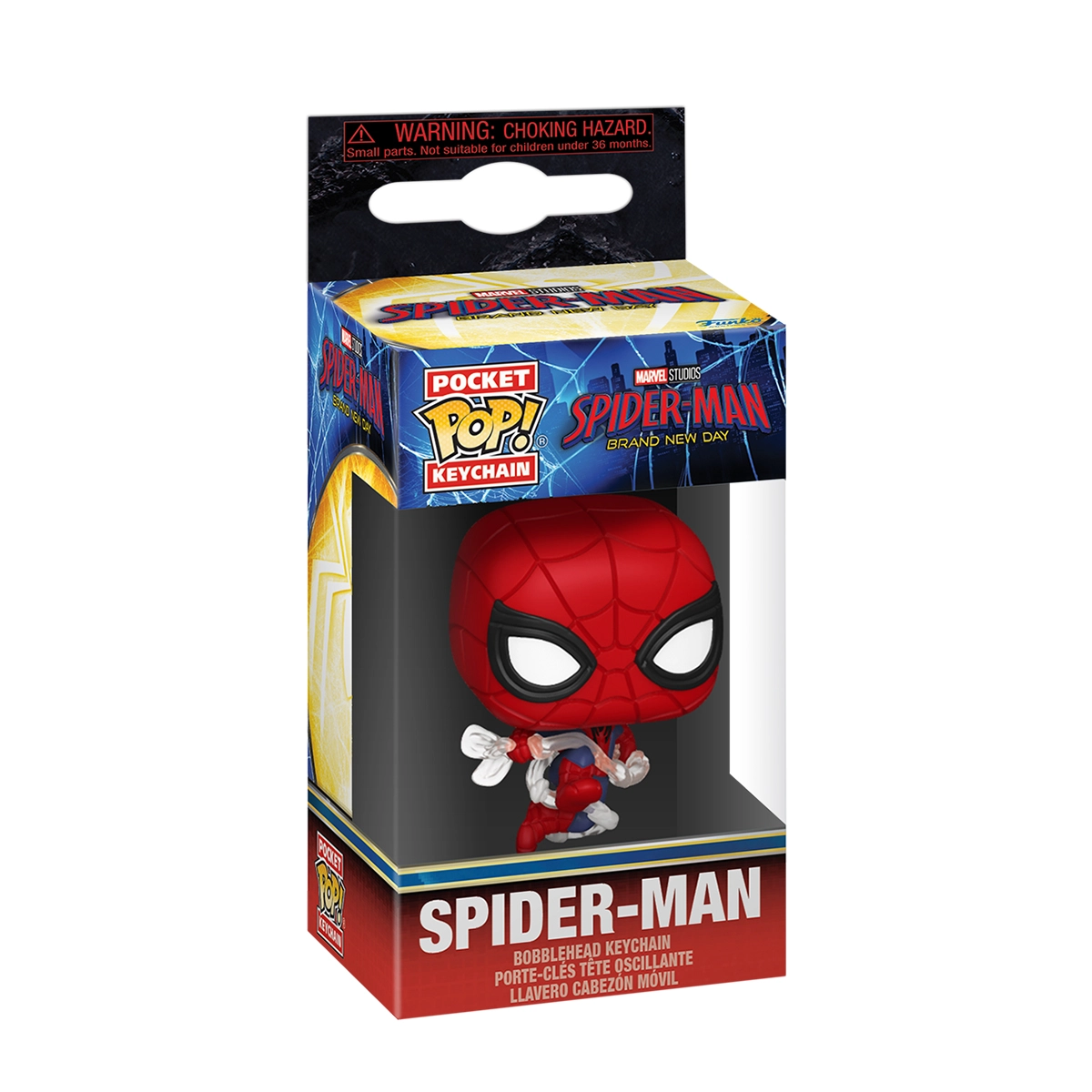 Ігрова фігурка на кліпсі FUNKO POP! серії Людина-павук: Абсолютно новий день - ЛЮДИНА-ПАВУК