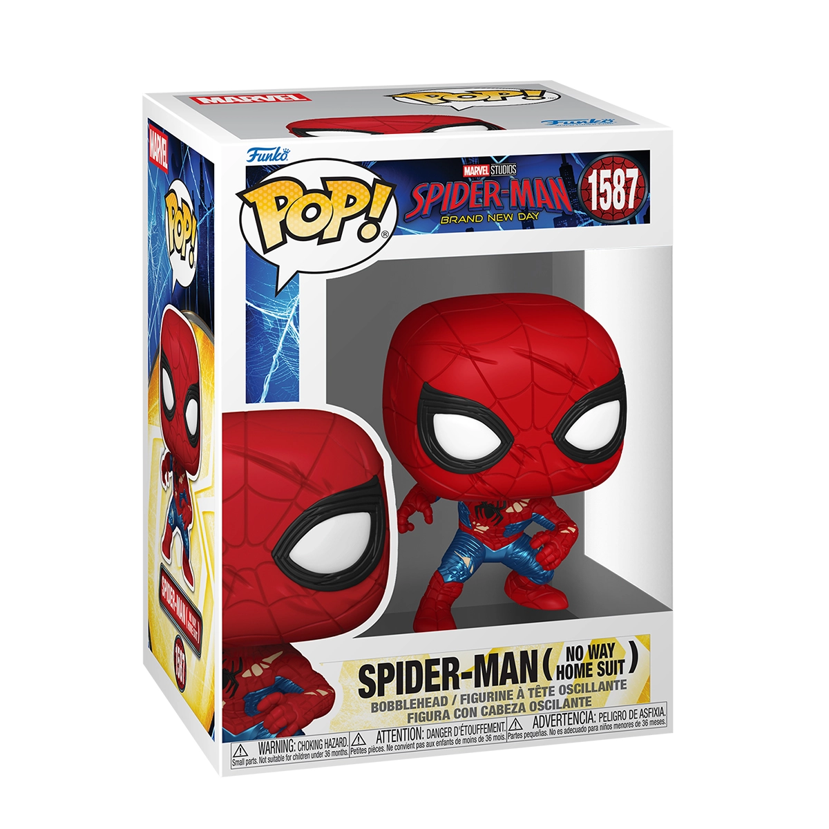 Ігрова фігурка FUNKO POP! серії Людина-павук: Абсолютно новий день - ЛЮДИНА-ПАВУК ПІСЛЯ БИТВИ