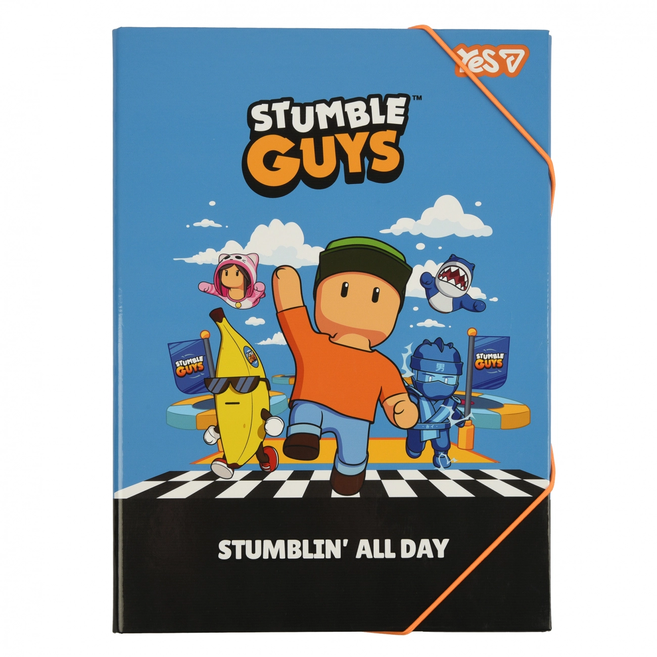 Папка для праці Yes картонна А4  Stumble Guys 500253
