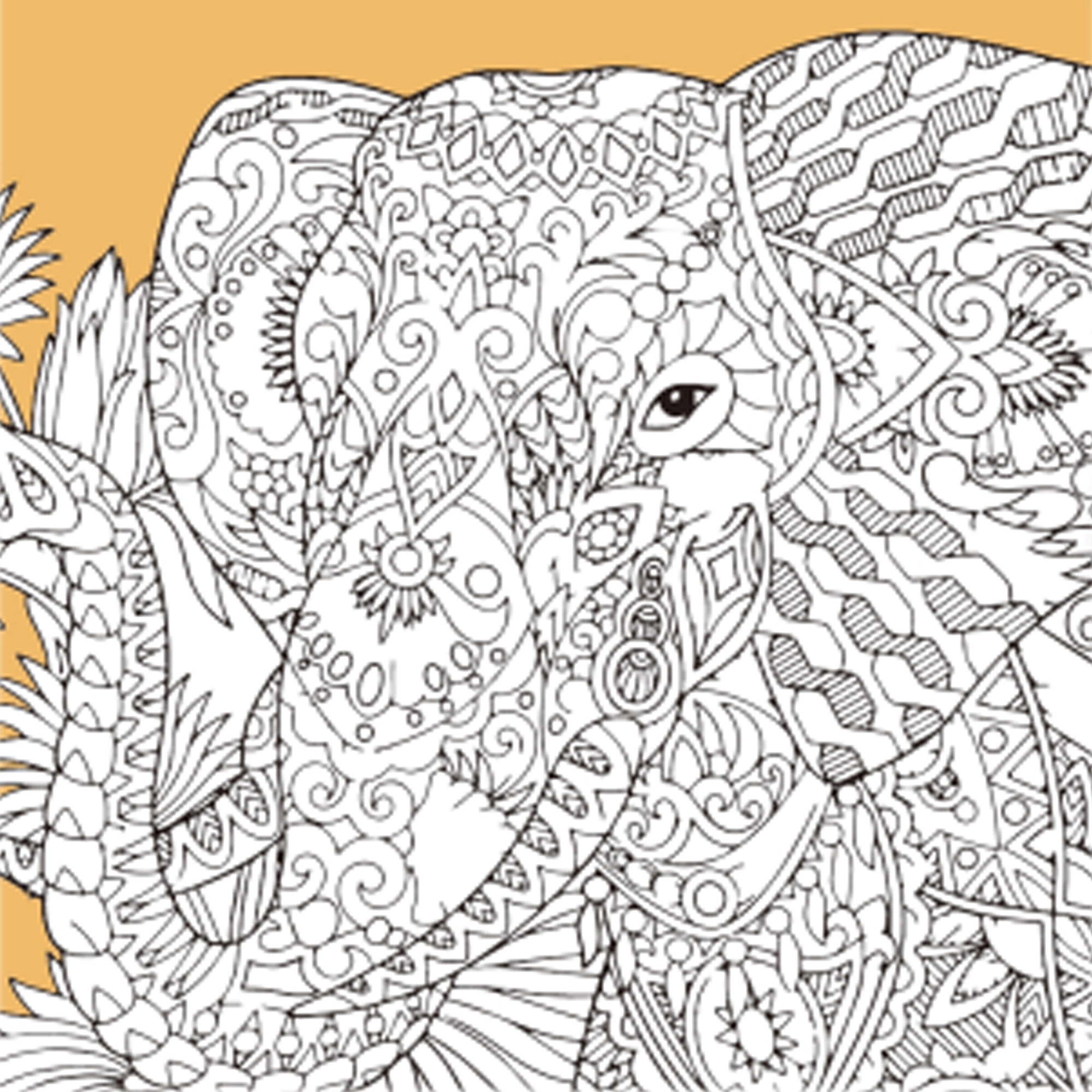 Картина за номерами Strateg Величний слон — фото 2