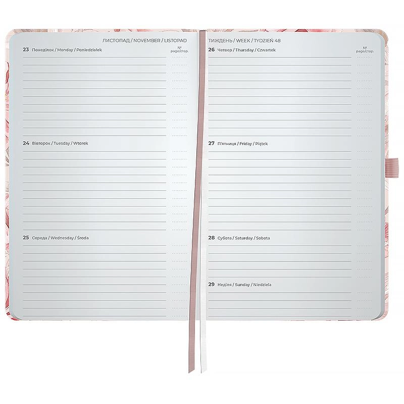 Щотижневик датований 2026 Axent Partner 125х195 Peony Dreams 8524-26-2-A-CC Щотижневик датований 2026 Axent Partner 125х195 Peony Dreams 8524-26-2-A-CC