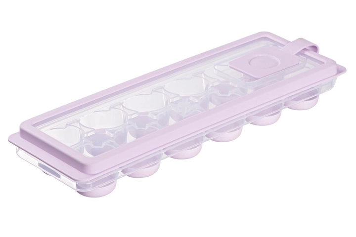 Форма для льоду Ardesto Fresh з кришкою лілова AR1104LP