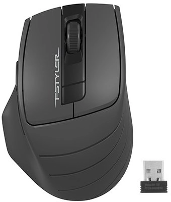 Миша бездротова A4Tech FG30 (Grey)