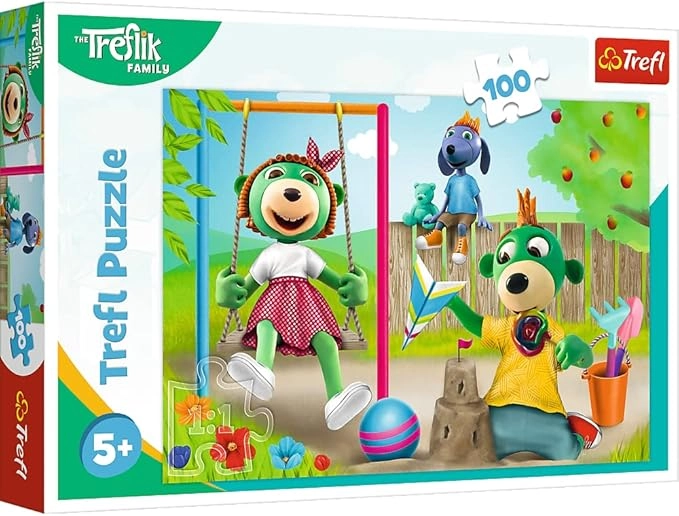 Пазли Trefl 100 Treflik Смішні трефліки Пазли Trefl 100 Treflik Смішні трефліки