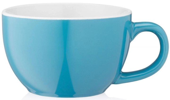Чашка Ardesto Merino 480 мл блакитна керамічна AR3486BL Чашка Ardesto Merino 480 мл блакитна керамічна AR3486BL
