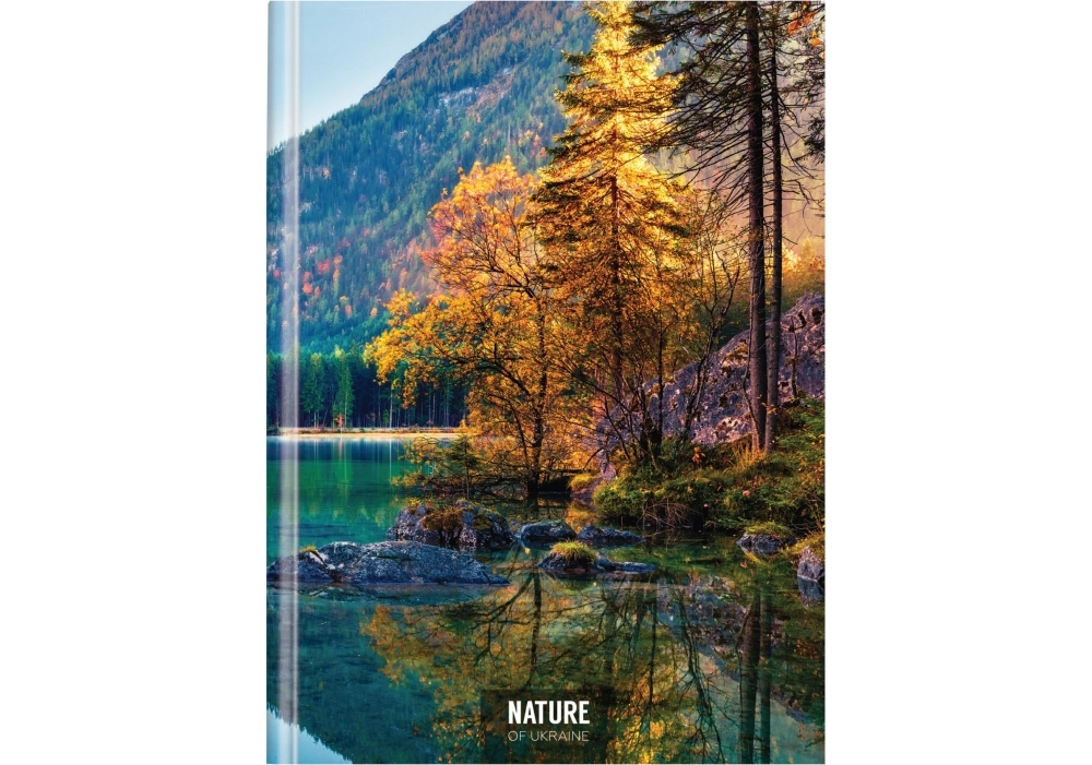 Блокнот Nature of Ukraine озеро А4 тверда обкл 96 арк кліт Блокнот Nature of Ukraine озеро А4 тверда обкл 96 арк кліт