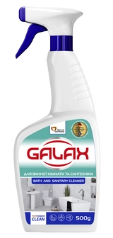 Засіб для миття ванної кімнати та сантехніки GALAX das PowerClean 500г