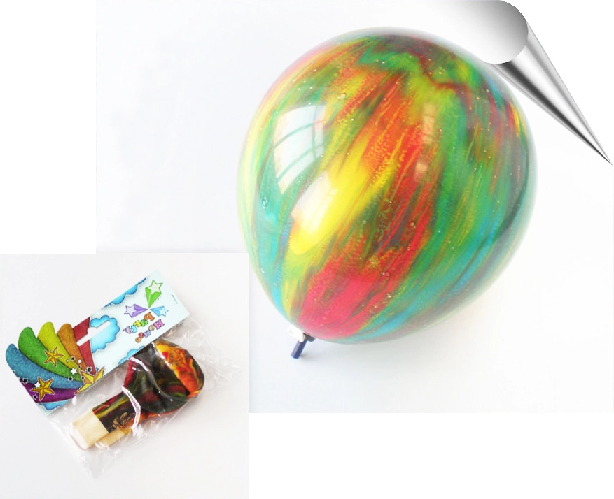 Набір кульки 14 дюймів мармур, 2 шт