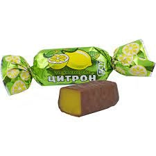 Цукерки глазуровані Цитрон Житомирські ласощі 1кг