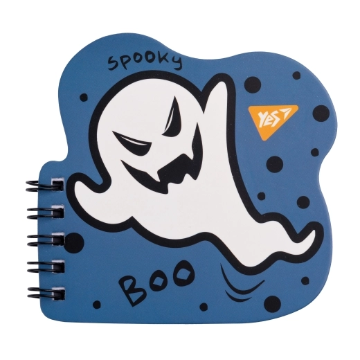 Блокнот YES А7/24 подв  спіраль  Spooky   фігурний