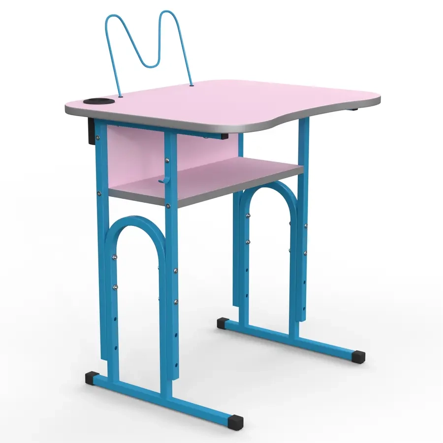 Парта шкільна ергономічна 05/стакан для ручок/ 4-6 зр гр 600х500 1931