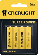 Батарейка ENERLIGHT Super Power AA BLI 4