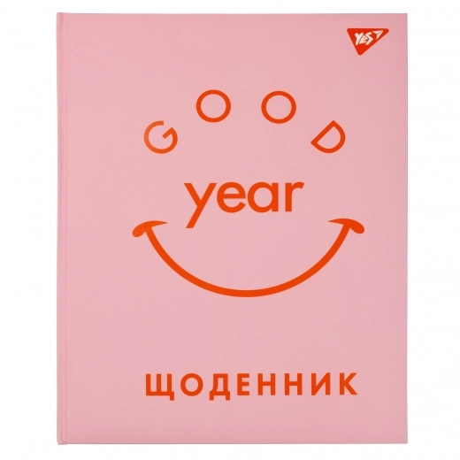 Щоденник шкільний YES твердий Trend. Good year софт-тач, УФ-лак