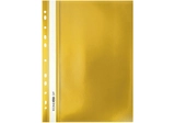 ШВИДКОЗШИВАЧ пластиковий А4  Economix Light 38504-05 жовтий перфорований