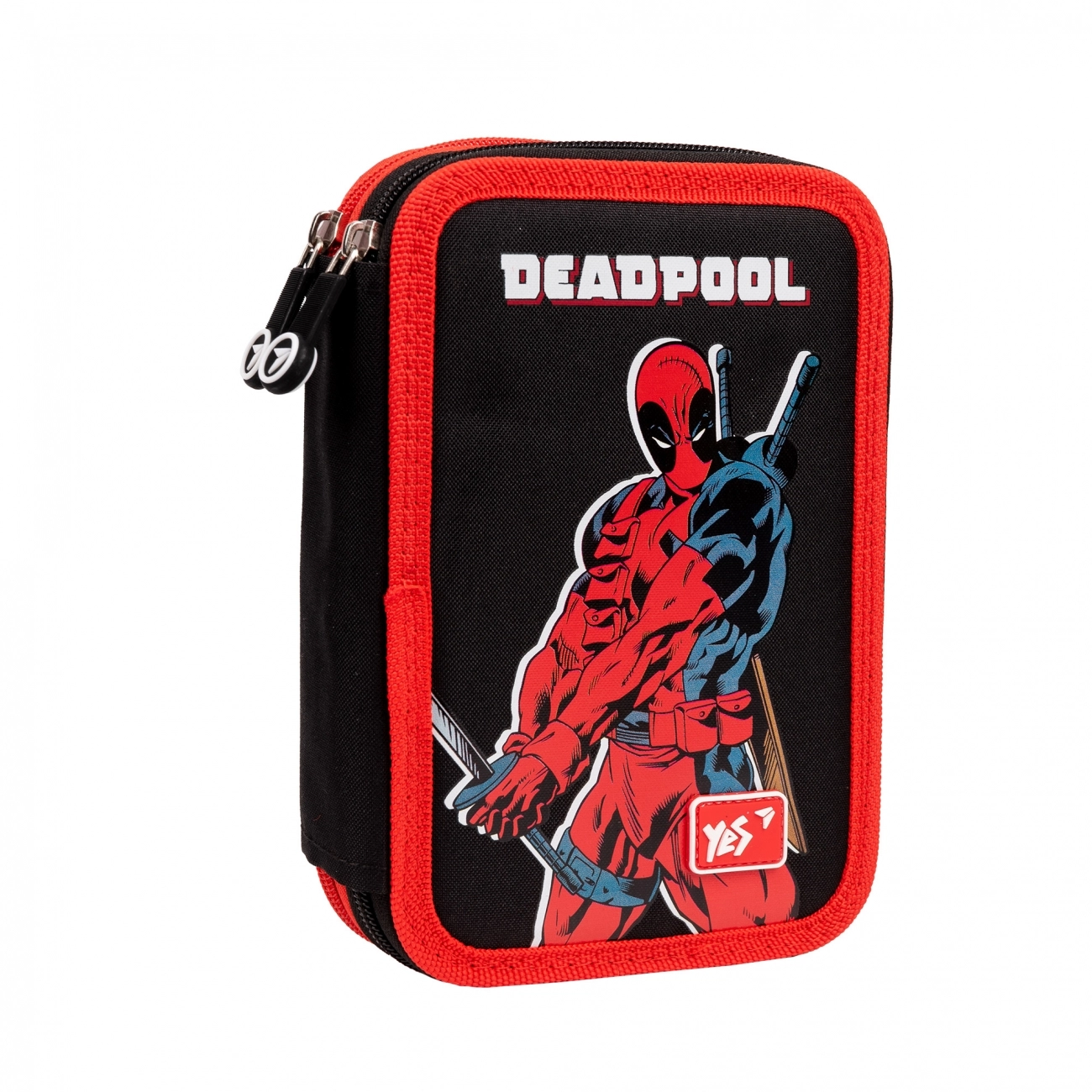 Пенал твердий подвійний YES Marvel Deadpool HP-01 533128