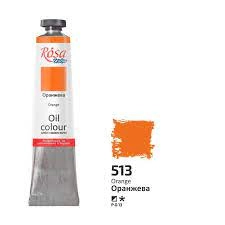 Фарба олійна Оранжева 45мл ROSA Studio 327513