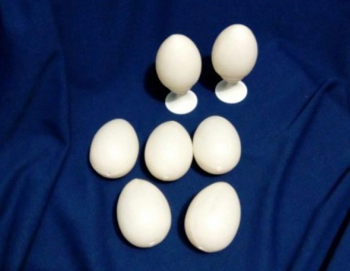 Пластикове куряче яйце 4 см