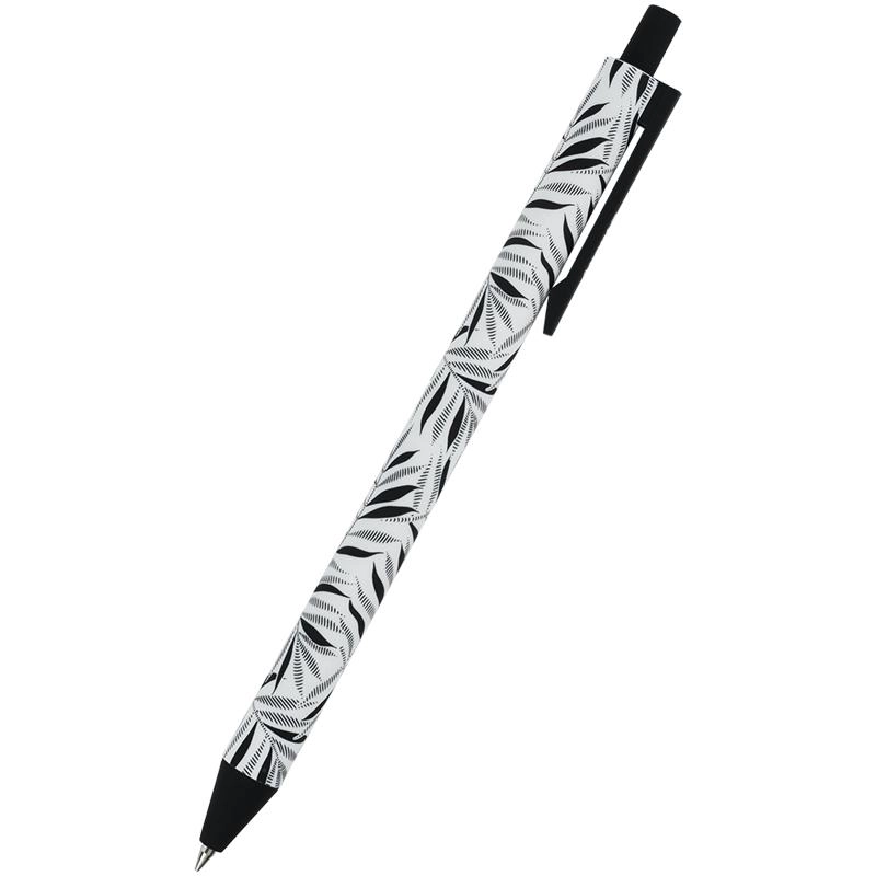 Ручка кулькова автоматична Black Leaves AXENT синя AB1092-07-A Ручка кулькова автоматична Black Leaves AXENT синя AB1092-07-A
