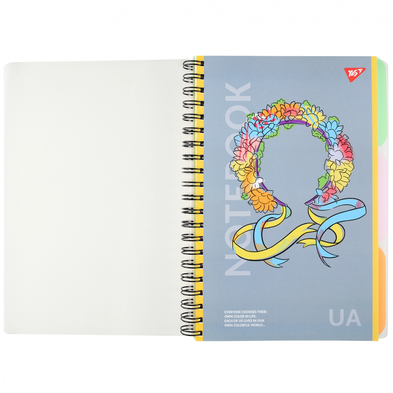 Блокнот А4 Yes 144 аркуші Notebook UA 681943