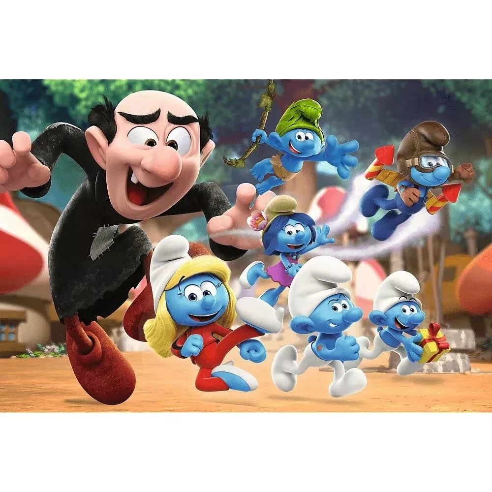 Пазли Trefl 100 The Smurfs Уроки тата Смурфа