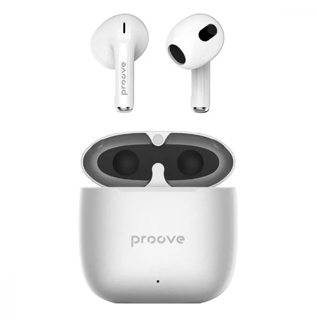 Бездротові навушники Proove Cold Sound 2 TWS silver/white
