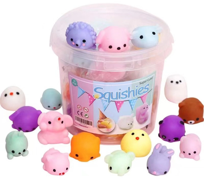 Набір іграшок-тягнучок Qunxing Toys Yiwu Excellent Милі мордочки FG230227050D_UA Набір іграшок-тягнучок Qunxing Toys Yiwu Excellent Милі мордочки FG230227050D_UA