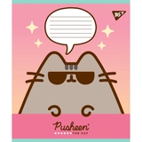 Зошит 12 аркушів клітинка YES Pusheen 766190