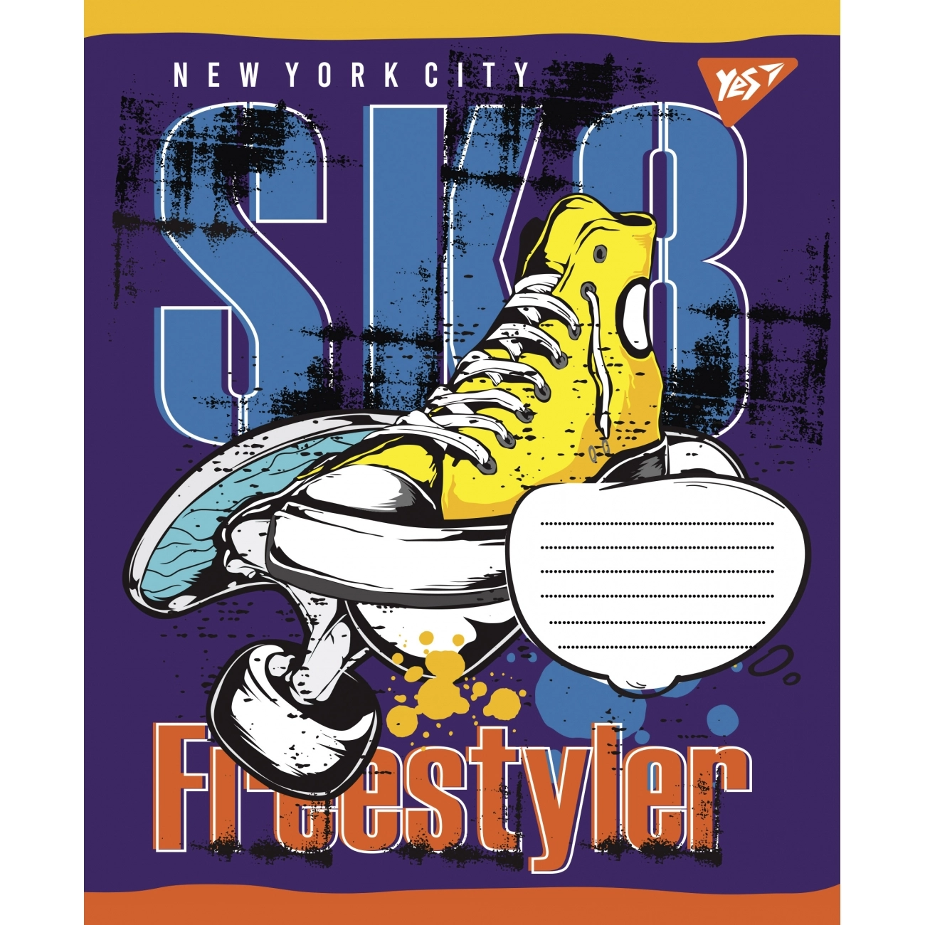 Зошит 24 лін. YES Skates Зошит 24 лін. YES Skates