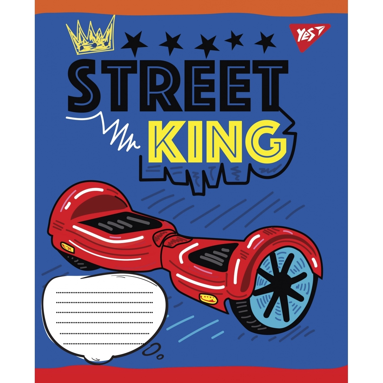 Зошит 24 лін. YES Skates