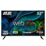 Телевізор 32 2E LED FHD 60Hz Smart WebOS Black