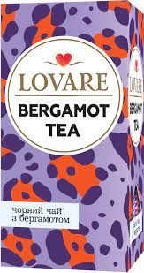 Чай пакетований чорний з Бергамотом Earl Grey Lovare 24х2г