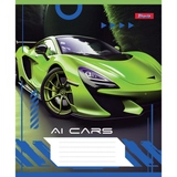 Зошит 24 аркуша лінія 1 Вересня AI cars 766643