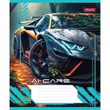 Зошит 24 аркуша лінія 1 Вересня AI cars 766643