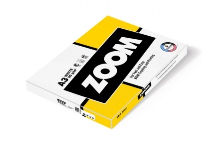  Папір офісний А3, Zoom,  клас C, 80 г/м2, 500 л, Stora Enso  