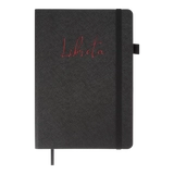 Блокнот діловий LIBRETA А5 96 арк. клітинка обкл. штучна шкіра чорний