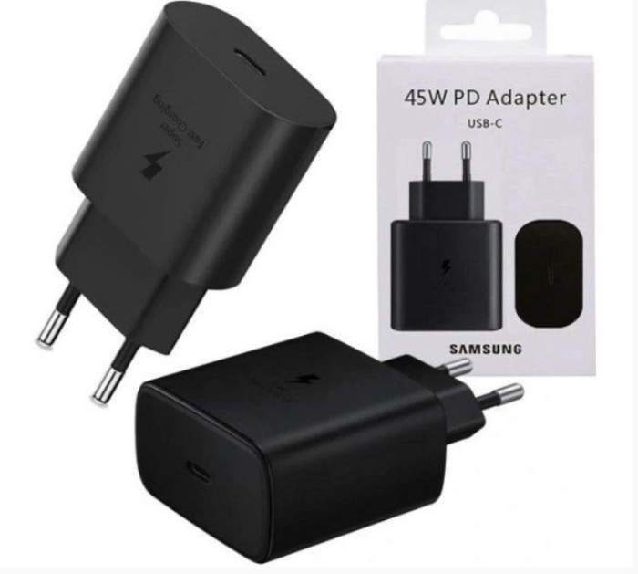 Зарядний пристрій Samsung USB-C PD45W black (EP-T4511NBEGEU) Зарядний пристрій Samsung USB-C PD45W black (EP-T4511NBEGEU)