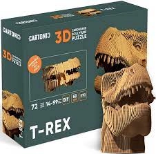 Картонний конструктор Cartonic 3D Cartonic T-Rex Картонний конструктор Cartonic 3D Cartonic T-Rex