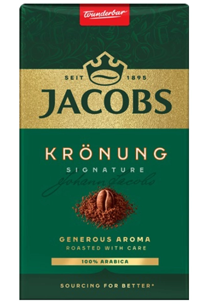 Кава мелена Jacobs Kronung 100% Арабіка 250 г
