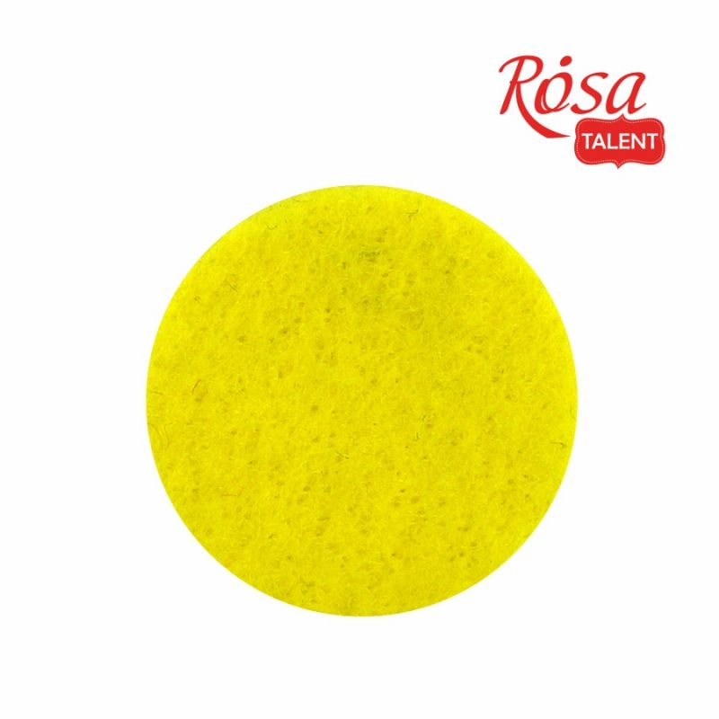 Фетр листковий жовтий А3 ROSA TALENT 180г/м2 — фото 2
