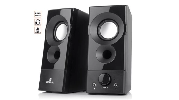 Акустична система REAL-EL S-90 Black Акустична система REAL-EL S-90 Black