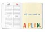 Блокнот для планування А5 Orner I have a brave plan патріотичний блакитний orner-2155
