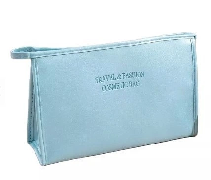 Косметичка Cosmo Shop Travel and Fashion Cosmetic Bag CS1133A блакитна